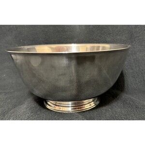 Vintage Silverplated Paul Revere Reproduction Bowl by WM Rogers and Sons  8”